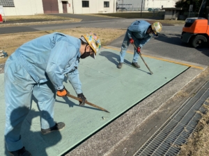 トラックスケールのメンテナンス